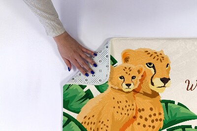 Teppich badezimmer Cheeta -Africa