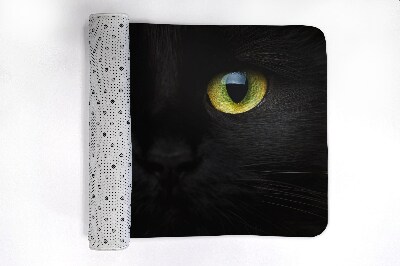 Badezimmer teppich Schwarze Katze