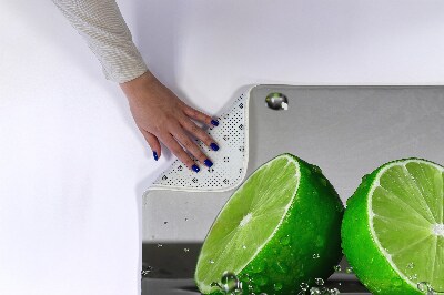 Badezimmer matte Kalkzitrusfrüchte