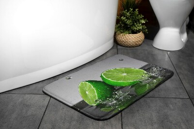 Badezimmer matte Kalkzitrusfrüchte