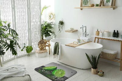 Badezimmer matte Kalkzitrusfrüchte