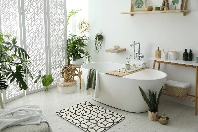 Badezimmer teppich Geometrisches Muster