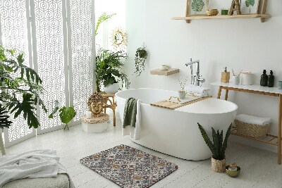 Badezimmer teppich Geometrische Muster