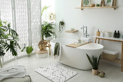 Badezimmer matte Geometrisches Muster