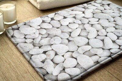 Teppich badezimmer Steine