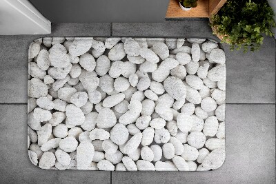 Teppich badezimmer Steine