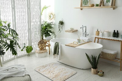 Teppich badezimmer Pflanzen