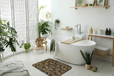 Badematte Vögel Abstraktion