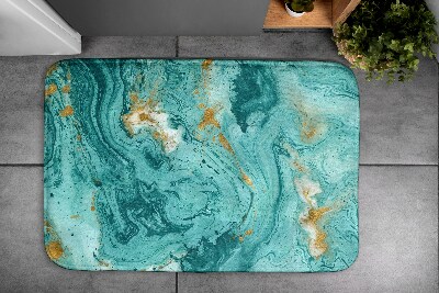 Badezimmer matte Türkiser Marmor