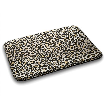 Badematte Leopard