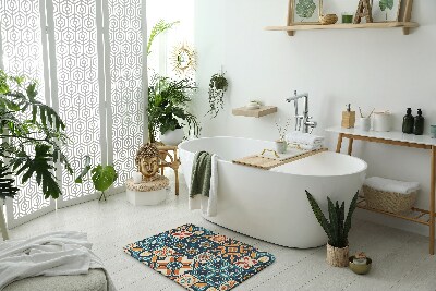 Badezimmer teppich Azulejo