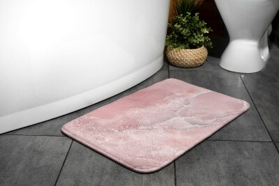 Badezimmer teppich Rosa Abstraktion