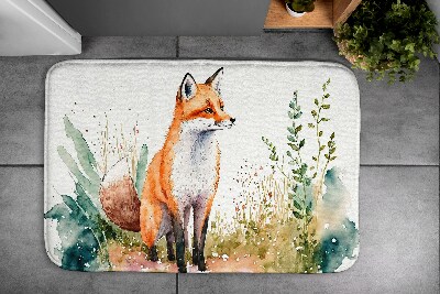 Teppich badezimmer Fuchs in der Wiese