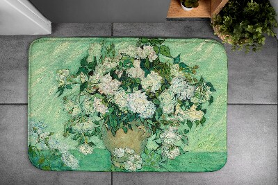 Teppich badezimmer Van Gogh Rosen