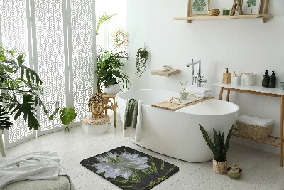 Teppich badezimmer Seerose