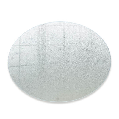 Schneidebrett glas Rund halbtransparent