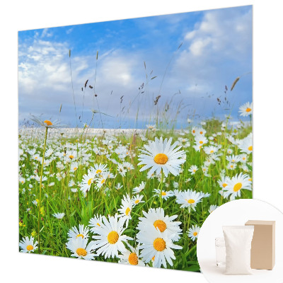 Wandtapete mit Motiv einer Sommerwiese
