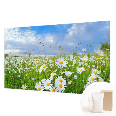 Wandtapete mit Motiv einer Sommerwiese