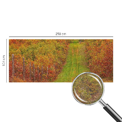 Fototapete fürs Kinderzimmer mit herbstlichen Farben