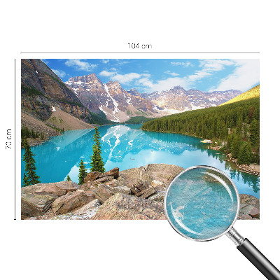 Fototapete aus Vlies Blauer See