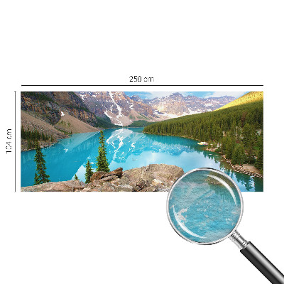 Fototapete aus Vlies mit Motiv eines blauen Sees