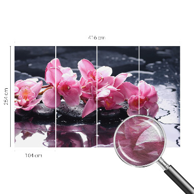 Vlies-Fototapete nach Maß Florale Eleganz