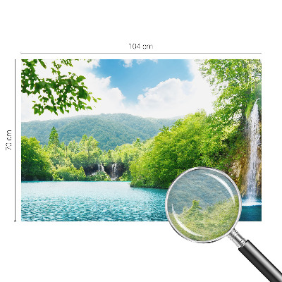 Vlies-Fototapete fürs Kinderzimmer Natürlicher Wasserfall