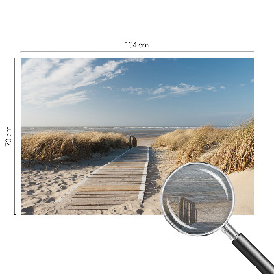 Vliestapete fürs Schlafzimmer Seeweg