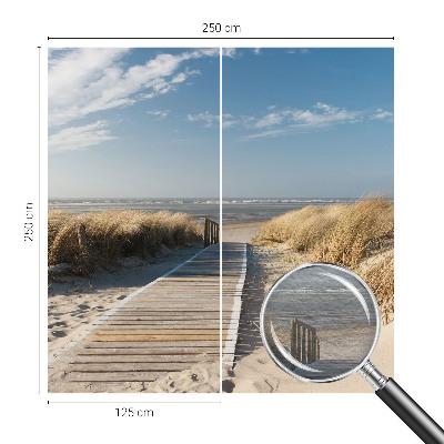 Vliestapete fürs Schlafzimmer Seeweg