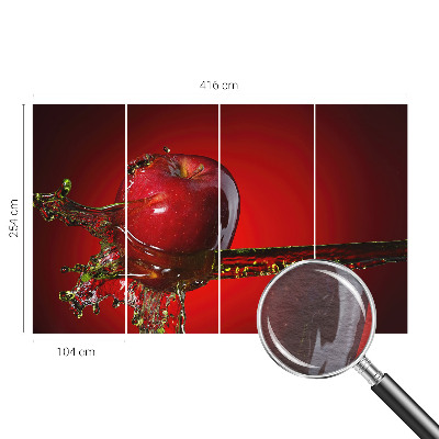 Vliestapete fürs Wohnzimmer Saftige Energie