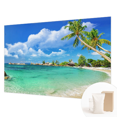 Wand-Fototapete mit tropischem Paradiesmotiv
