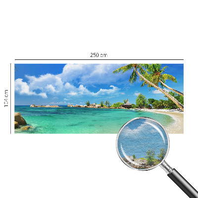 Wand-Fototapete mit tropischem Paradiesmotiv