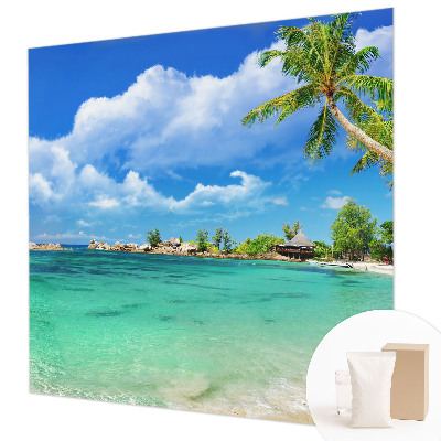 Wand-Fototapete mit tropischem Paradiesmotiv