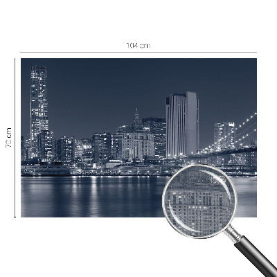 Fototapete nach Maß Nachtstadt