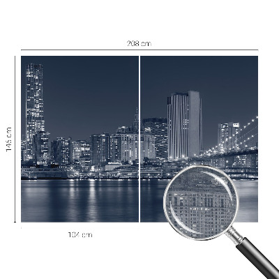 Fototapete nach Maß Nachtstadt