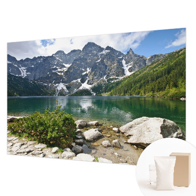 Fototapete fürs Wohnzimmer Bergsee