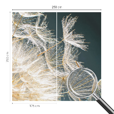 Fototapete fürs Schlafzimmer Löwenzahn der Leichtigkeit