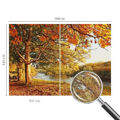 Motivtapete aus Vlies Küstenherbst