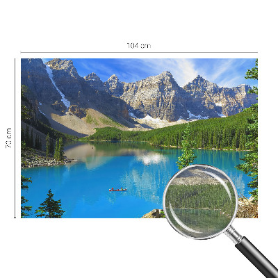 Vlies-Fototapete nach Maß Bergsee