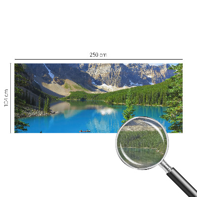 Vlies-Fototapete nach Maß mit Motiv eines Bergsees