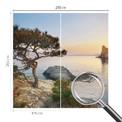 Vlies-Fototapete fürs Wohnzimmer mit einem Motiv friedlicher Natur
