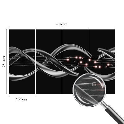 Fototapete aus Vlies Geflochtenes Muster