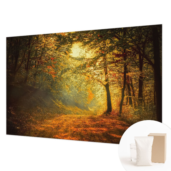 Bedruckte Vlies-Fototapete mit einer Herbstlandschaft