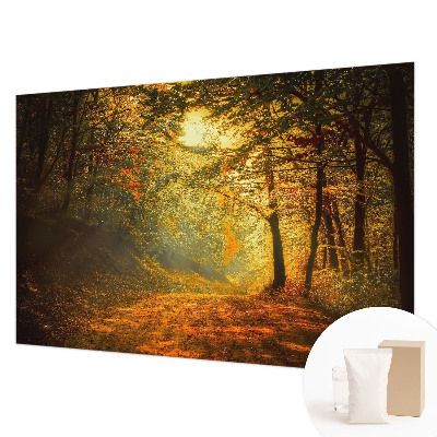 Bedruckte Vlies-Fototapete mit einer Herbstlandschaft