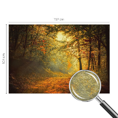 Bedruckte Vlies-Fototapete mit einer Herbstlandschaft