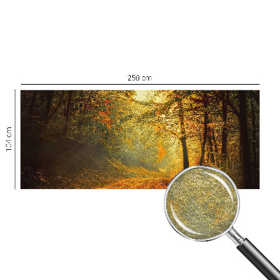 Bedruckte Vlies-Fototapete mit einer Herbstlandschaft