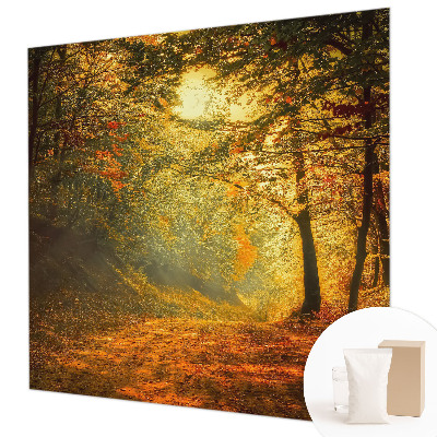 Bedruckte Vlies-Fototapete mit einer Herbstlandschaft