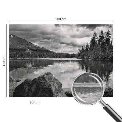 Wand-Fototapete mit Bergpanorama