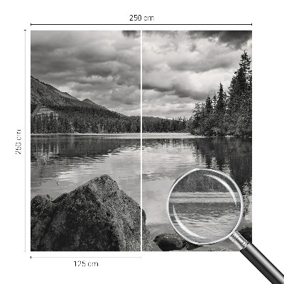 Wand-Fototapete mit Bergpanorama