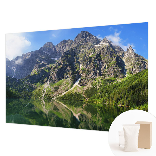 Fototapete mit malerischem Bergmotiv